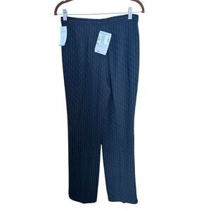 Alberto Makali Women's Size 8 NWT Pinstripe Dress Pants Straight Leg Career Work